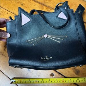 Kate Spade Black Cat Ear Tote Bag